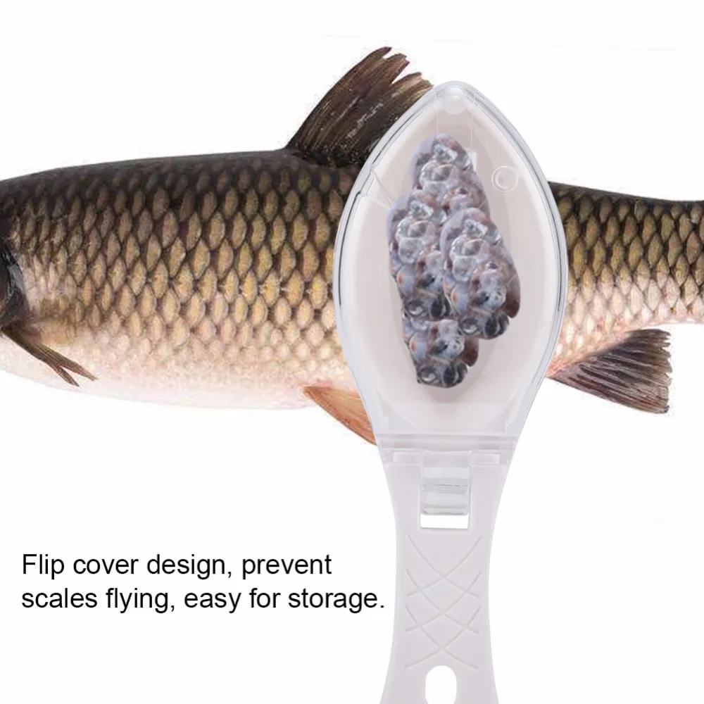 Щетка для рыбьей кожи быстро удаляет рыбные чешуи пластиковый скребок для очистки на открытом воздухе рыбий Нож Аксессуары Для выездной рыбалки