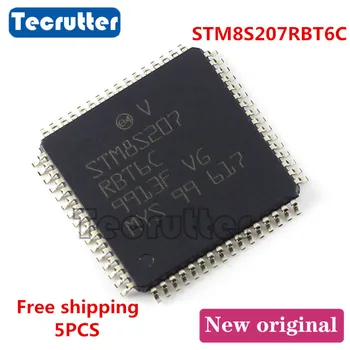 

5PCS STM8S207RBT6C MCU 8BIT 128KB FLASH LQFP64 8S207RBT6C