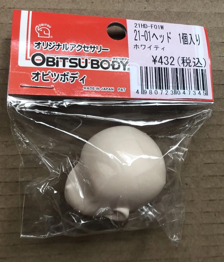 Голова obitsu OB21 без головки для волос|Куклы| |