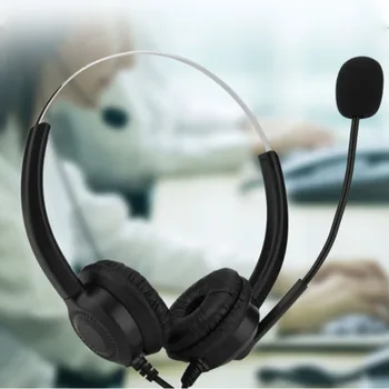 

USB Headset For PC Computer Noise Cancelling Office With Microphone Laptop Mute Function Volume Control Over Ear Call Center