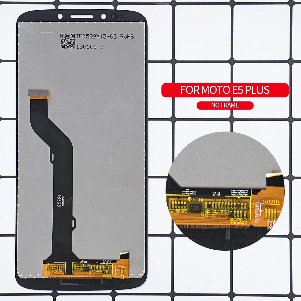 OTMIL 6," ЖК-дисплей для Motorola Moto E5 Plus ЖК-дисплей сенсорный экран с рамкой дигитайзер XT1924-1 XT1924-2For MOTO E5 Plus дисплей