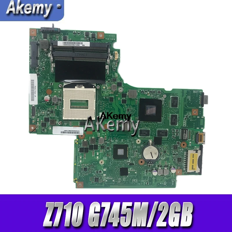 Akemy для lenovo ideapad Z710 материнская плата для ноутбука 17,3 дюймов GT745M 2 Гб GPU DDR3 11S90004565 DUMBO2 основная плата