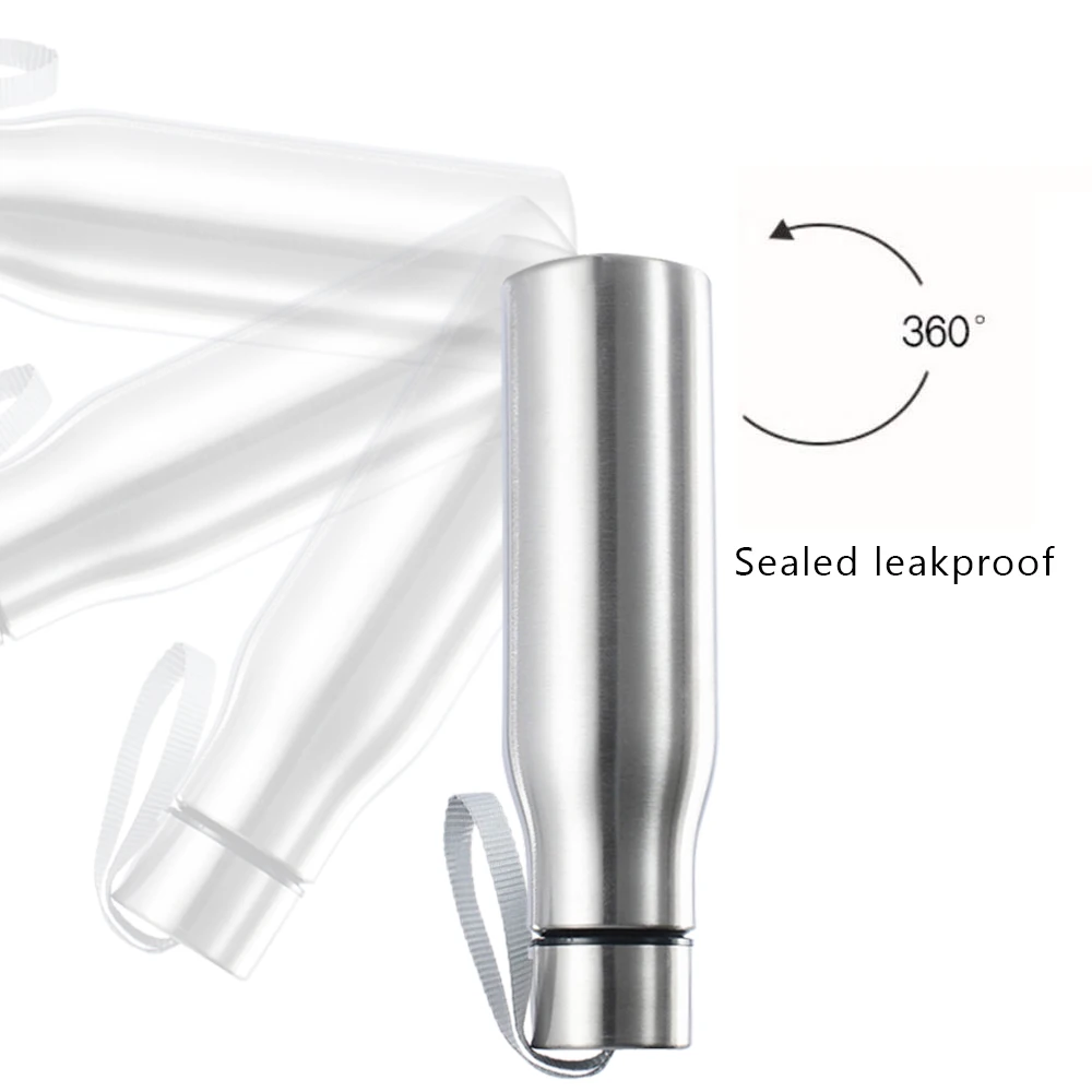 Stainless Steel Water Bottle 500ml/1000ml Stainless Steel Water Bottle Handle Portable Hot Cold Water Bottle For Cycling Sports Travel water bottle,sports water bottle,sports bottle,stainless steel water bottle,plastic water bottle