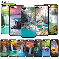 EWAU водопад натуральный пейзаж Мягкий ТПУ чехол для телефона iPhone 11 Pro 5 5S 6 6s 7 8 Plus X XR XS MAX