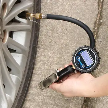 

Hot LCD Display Digital Tire Pressure Gauge Air Pressure Gauge High Precision Tire Pressure Gauge Gauge Car Auto Digital Tire To