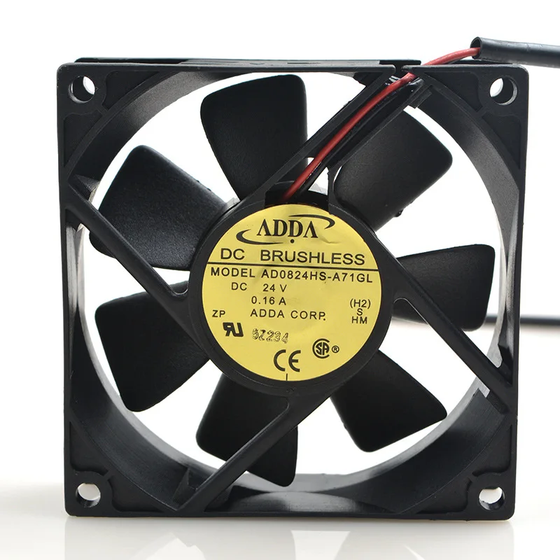 Для Xiexi / ADDA AD0824HS A71GL 24V 0.16A 8025 8 см переменный Частотный Вентилятор промышленный