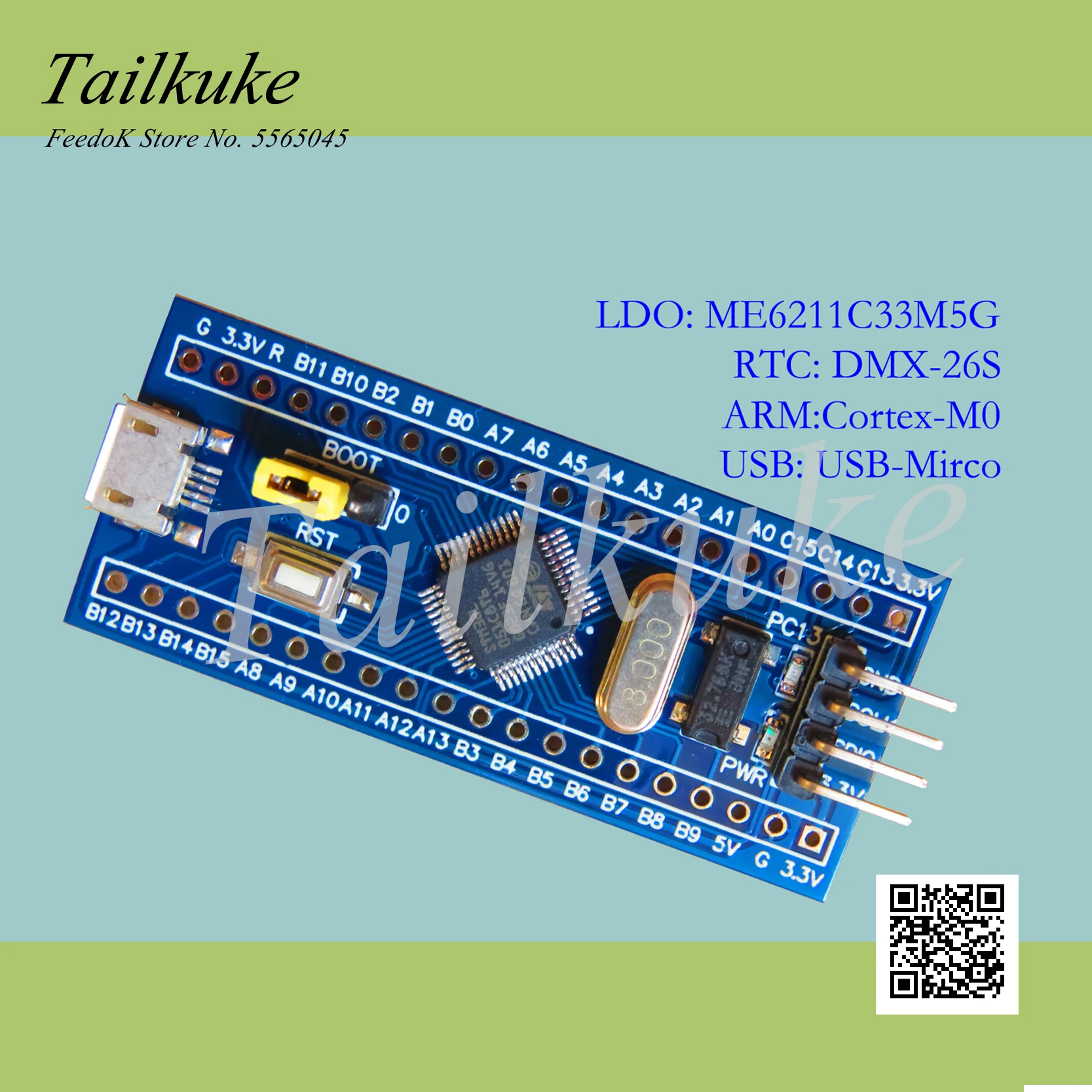 Stm32l051c8t6-New-Core-Board-Stm32l051-Minimum-System-L051-Development ...