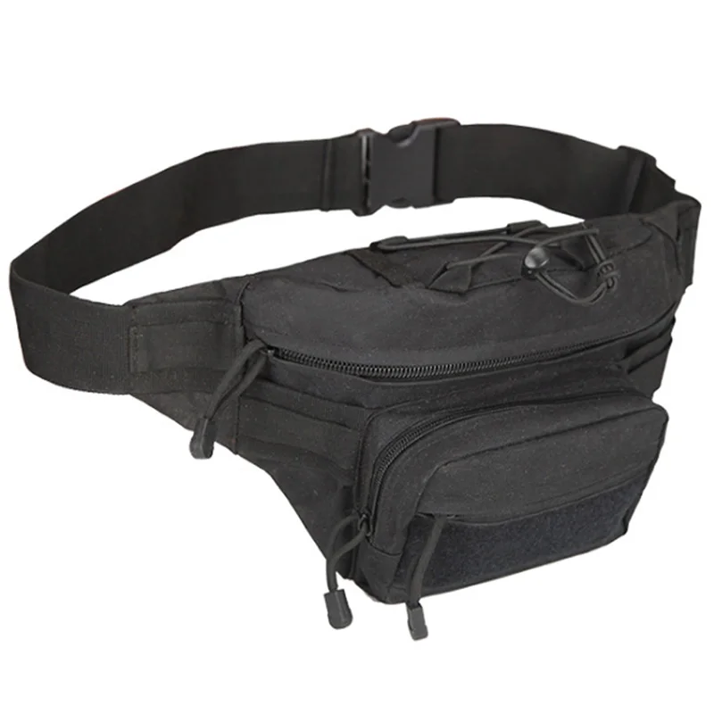 Спортивная водонепроницаемая поясная сумка для отдыха на открытом воздухе, подсумок с карманами для верховой езды, сумки для камеры телефона, охотничьи сумки черного цвета