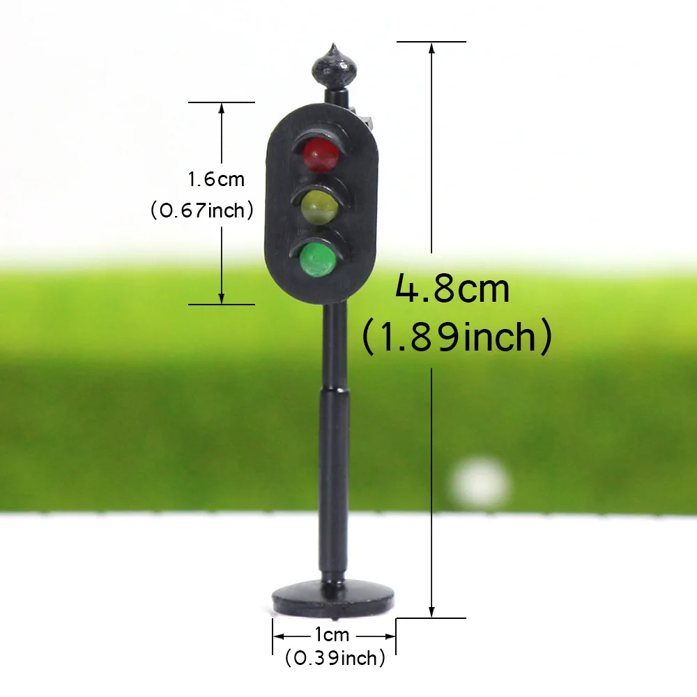 5pcs Traffic Signals OO Scale 1:76 Crossing LED Crosswalk Signal Road Street JTD765 | Игрушки и хобби
