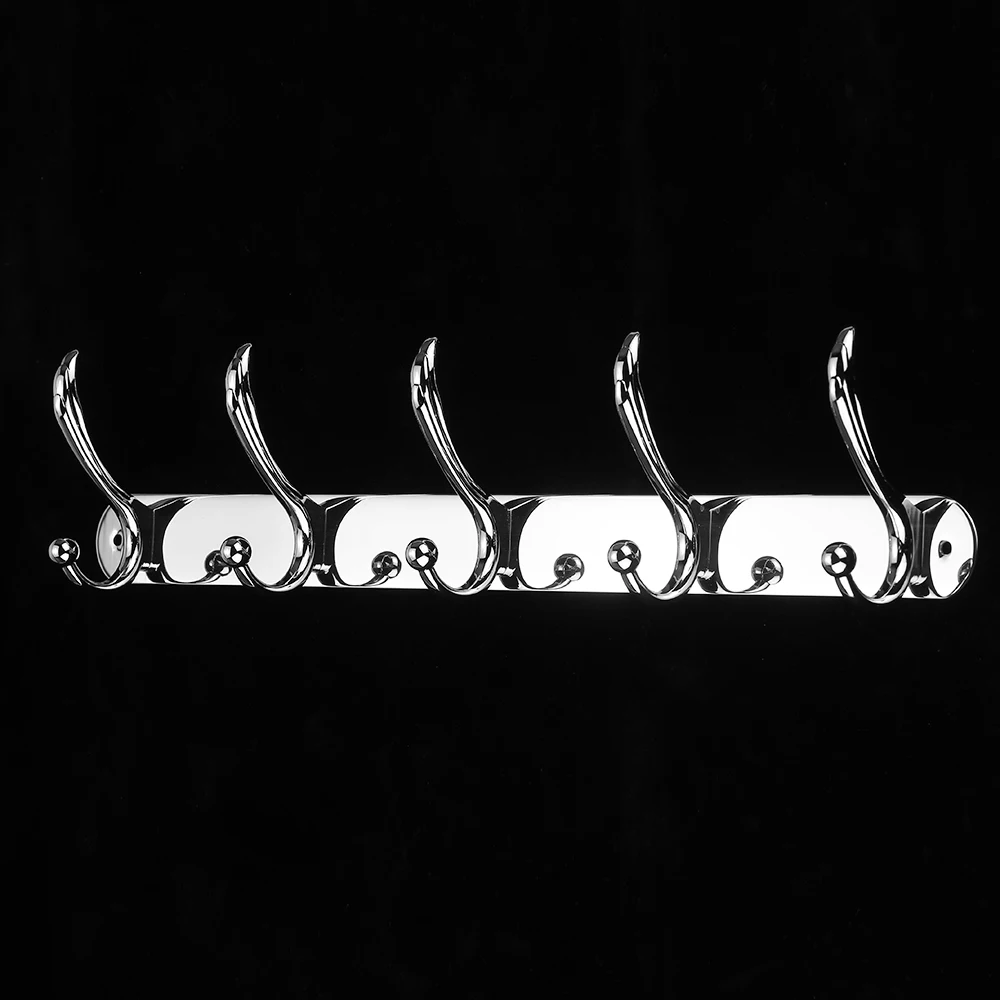 Wall Mounted Hook Rack Coat Hanger Multifunctional Hanging Stainless Steel Hooks Mount Hat Bathroom | Дом и - Цена: 