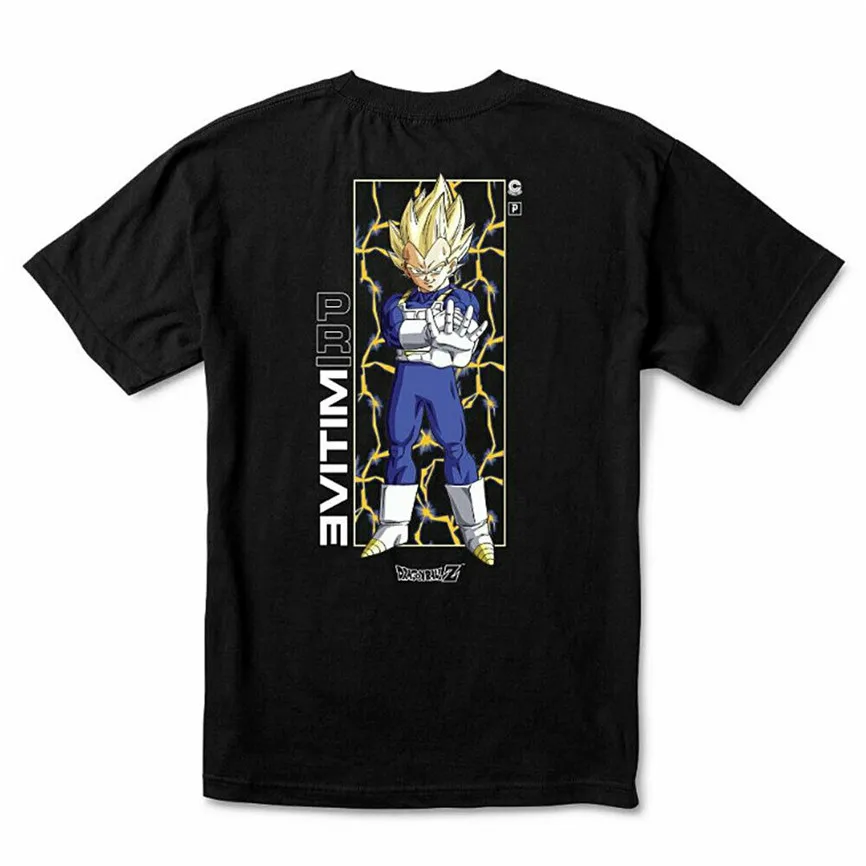 

Primitive Skate X Dragon Ball Z Men'S Vegeta Glow Iii Short Sleeve T Shirt Black 2Xl 3Xl 4Xl 5Xl Tee Shirt