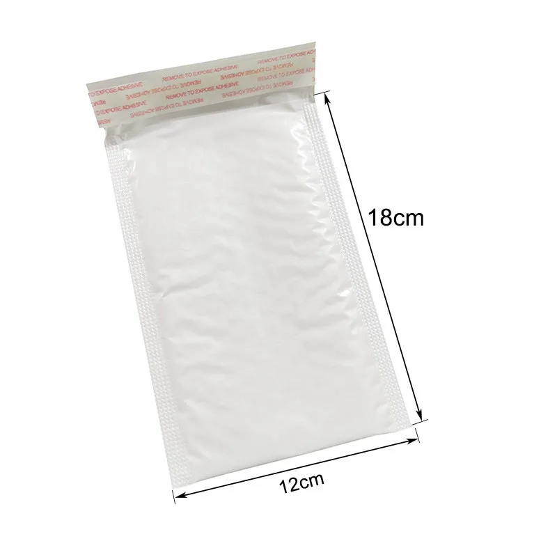 10 Pieces Different Specifications White Bag Foam Envelope Office Packaging Envelope Moistureproof Vibration Bag