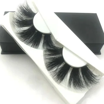 

100% Mink Eyelashes False Eyelashes Crisscross Natural Fake lashes Length 25mm Makeup 3D Mink Lashes Extension Eyelash Beauty