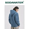 SODAWATER Men Hoodies Japanese Street Style 11 Pure Colors Hooded Sweatshirt Pullover Thick Warm Oversize Hoodie Men Tops 167W17 ► Photo 2/6