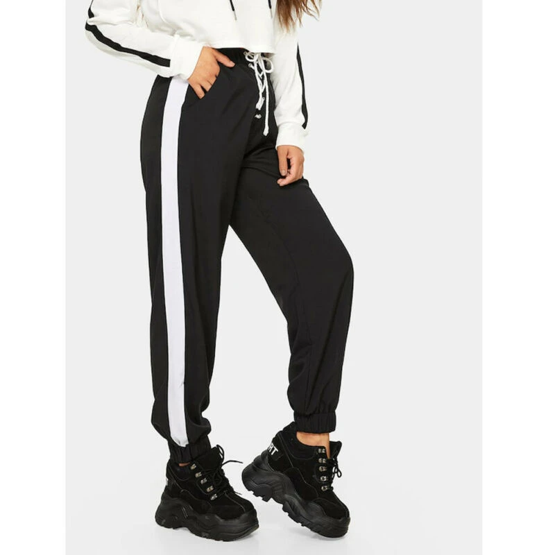 striped baggy trousers