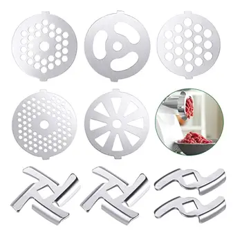 

Stainless Steel Meat Grinder Sausage Maker Food Slicer Chopper Stand Attachment 11UA