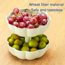 Креативная двухслойная коробка для конфет с лепестками Тыква коробка для конфет креативная модная тарелка для фруктов двойная коробка для хранения продуктов# ew