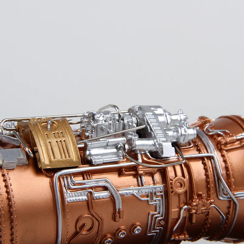 

Alloy 1: 20 Taihang Aviation Generator Model Airplane Engine Model Turbofan 10 Series Model