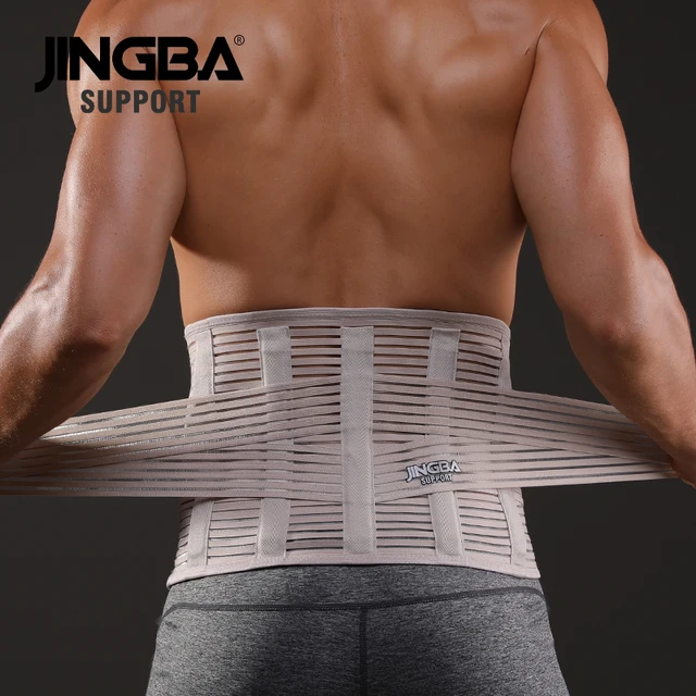 JINGBA SUPPORT Orthopedic Corset Back Support Belt Men Back Brace