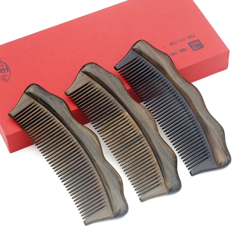 

Manufacturers Direct Selling Genuine Product Material Sink Expensive Treasure Wooden Comb Fine Tooth Massage Comb High Quality N
