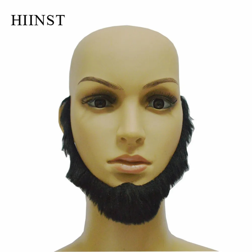 HIINST/игрушки на Хэллоуин для мужчин; аксессуары для волос на лице с бородой; карнавальный костюм; вечерние костюмы для семейных игр; забавные игрушки с усами; костюм на Хэллоуин