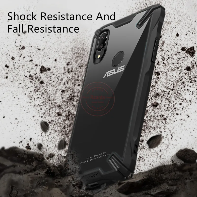 Военная подушка безопасности, защитный чехол для Asus Zenfone Max Pro M1 ZB601KL, прозрачный акриловый PC+ TPU противоударный защитный чехол-накладка