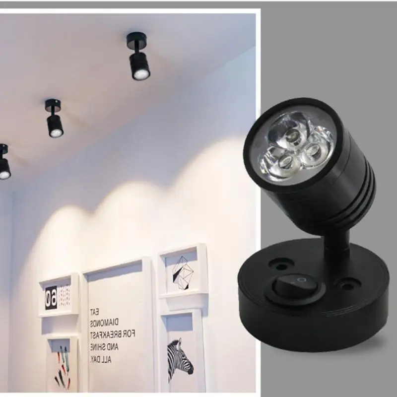 12v flexible faros LED lámpara de lectura barco rv muro caravana lámpara luz 