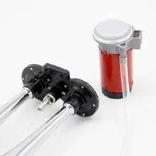 12V двойной электрический насос труба Воздушный Рог компрессор 150 дБ для автомобиля Грузовик Ван