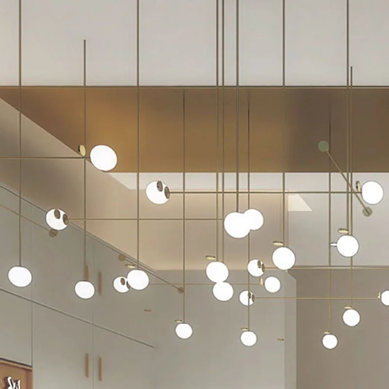 

Nordic Modern Pendant Lights Designer Glass Pedant Lamps Art Decoration Light Fixtures For Bar Dining Room Dropshopping