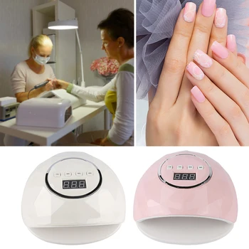 

86W LCD Display UV LED Nail Dryer Lamp Gel Polish Curing Manicure Light Complete Nail Art Kit Tools Nail Polish Set
