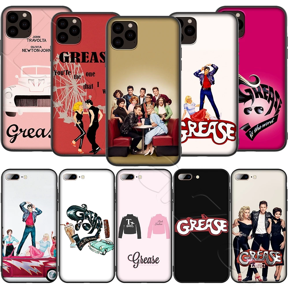 Lavaza Grease Silicone Soft Case for iPhone 12 Mini 11 Pro XS Max XR X 8 7 6 6S Plus 5 5S SE | Мобильные телефоны и
