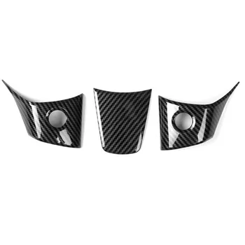 

Set Steering Wheels sticker 3Pcs Wear-resistant ABS Plastic Replacement