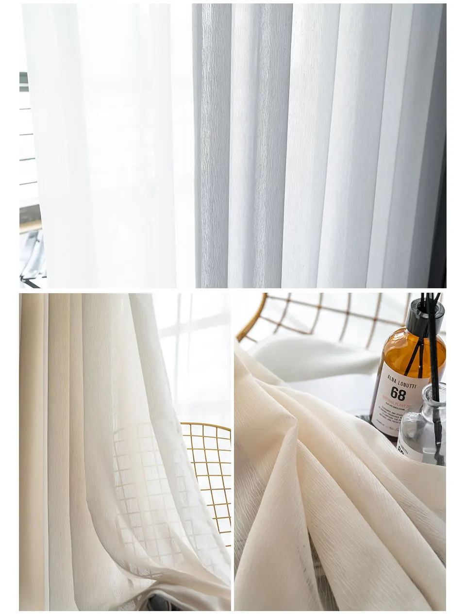 Тюль, оконные шторы для гостиной, спальни, Япония, в полоску, прозрачная вуаль, занавески для кухни, занавески, обработанные жалюзи, панели