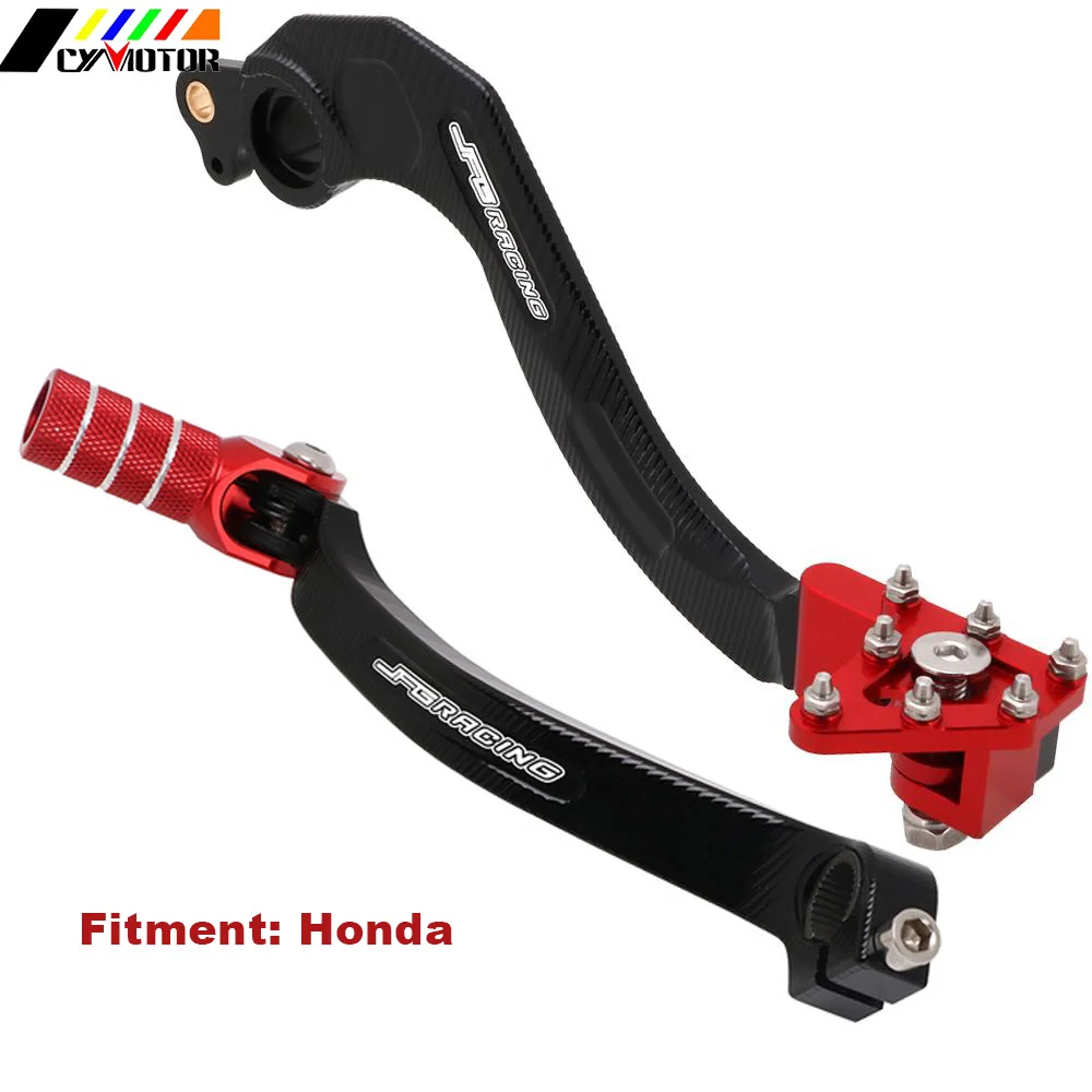 Мотоциклетный CNC Foldbale рычаг переключения передач педаль тормоза для HONDA CRF450R CRF250R