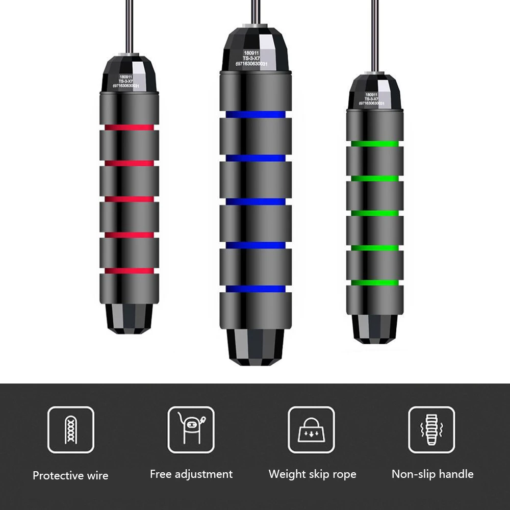 Jump rope 3M Bearing Tangle-Free jumping rope speed Crossfit