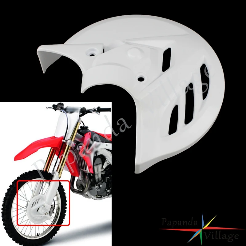 

Motorcycle Front Brake Disc Rotor Protection Guard Cover Protector Mount For Honda CRF250R 2014-2017 CRF450R 2013-2016 Motocross
