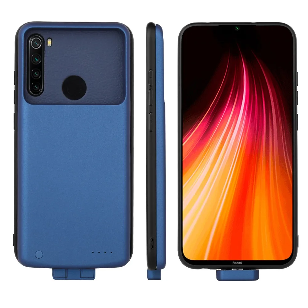 Для Xiaomi Redmi Note 8 Note 8 Pro Чехол для батареи смарт-чехол для зарядного устройства внешний аккумулятор для Xiaomi Redmi Note 8 Pro Чехол для аккумулятора