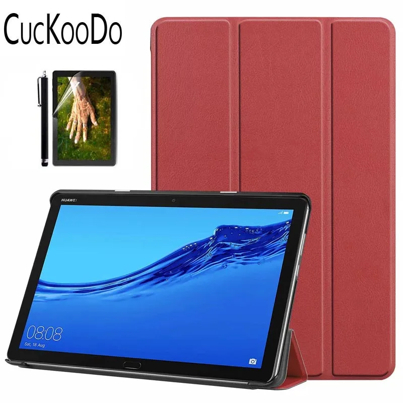 Чехол для huawei MediaPad M5 Lite 10 10,1 ''Tablet Ultra Slim Smart Cover для huawei MediaPad M5 Lite 10 10,1-дюймовый чехол для планшета
