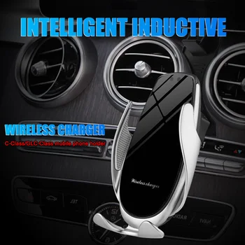 

Car Mobile Phone Holder for Mercedes Benz C GLC Class W205 2015~2020 C180 C200 C220 GLC250 C300 Charging Bracket Accessories