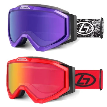 

Ski Snowboard Goggles Anti-uv Windproof Mountain Skiing Eyewear Double Layer Protective Anti-fog Skating Skiing Snow Glasses