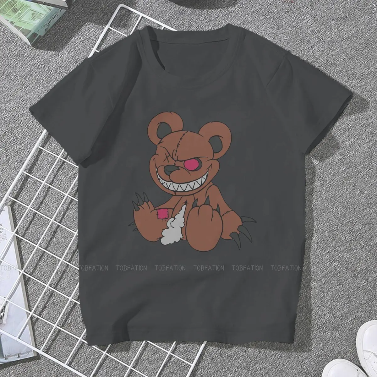 S M L XL 2x 3 Colors Horror Teddy Bear Shirt Ladies' Bear Tee Cartoon Women's Were Bear T-shirt Scary