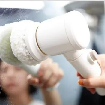 

Handheld Electric Cleaning Brush Kitchen Washing Glass Cleaner Spin Household Cleaning Scrubber Tool Toilet Household Item