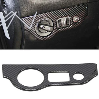 

Carbon Fiber Headlight Switch Button Knob Trim for Dodge Challenger 2015-2020