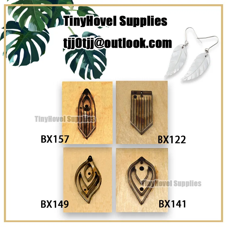 

Серьги-капельки с кисточками, высекальные штампы, деревянная высечка, Скрапбукинг для кожи, подходит для обычной машины для большого выстрела кожи