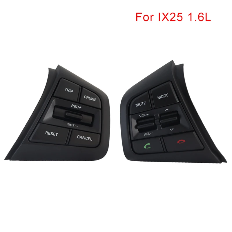 

For Hyundai creta ix25 1.6L 2.0L Steering Wheel Remote Cruise Control Buttons The Right Left Side with cables car switch auto