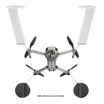 

4PCS Drone Landing Gear Kits for DJI Mavic pro Replacement Extender Legs Tripod Bracket Replacement Mount Parts Left Right