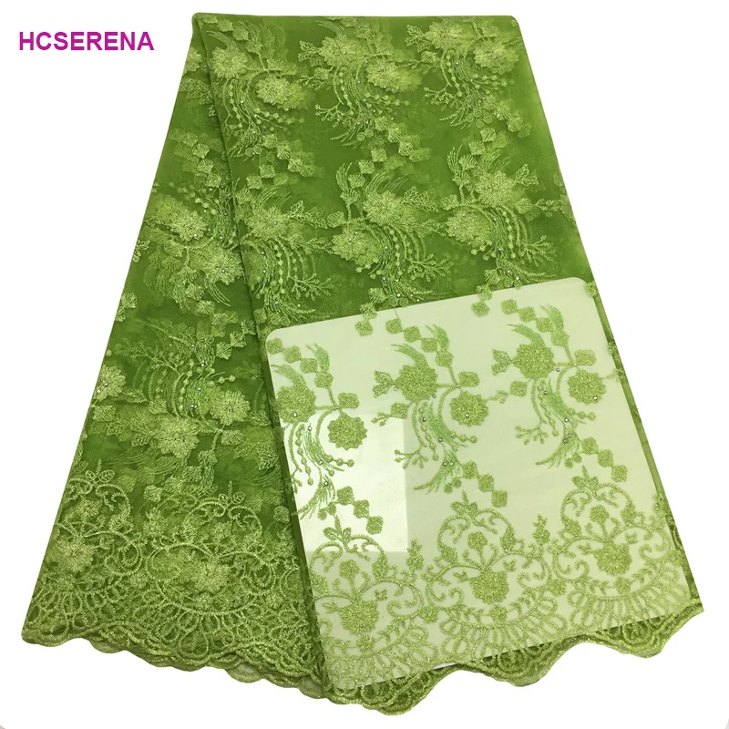 African Lace Fabric High Quality lace fabric, High quality African lace fabric for wedding dress, Nigerian lace for sew - Цвет: as pic 19