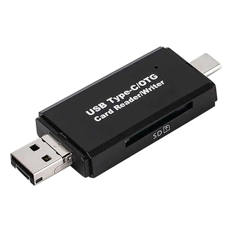 Устройство для чтения карт памяти USB 3,0 с 3 в 1 usb type C/Micro USB адаптер OTG функция Plug and Play NC99