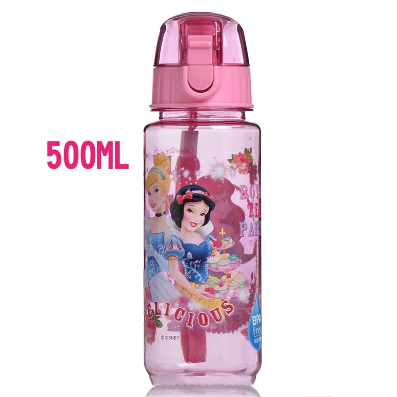 Disney plastic cup sports student kettle children drinking cup Mickey plastic leak-proof cup - Цвет: 3