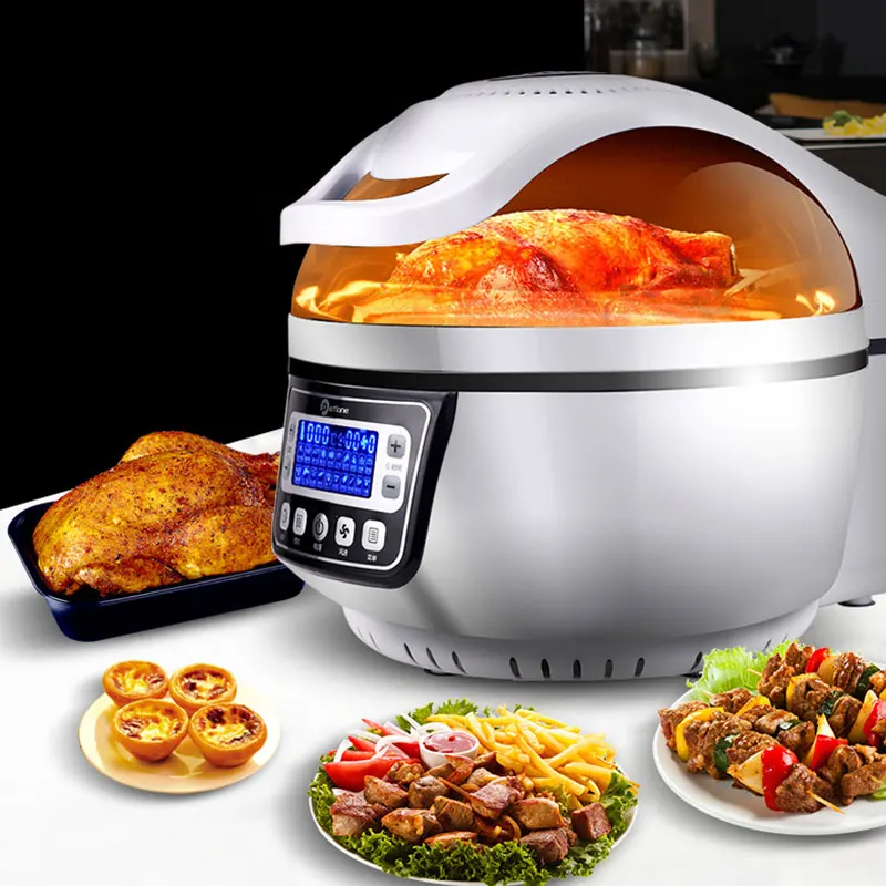 Air Fryer Home Light Oven Intelligent Large Capacity Multi-functional Electric Frying Pan Oil- free Frying French Fries Machine (1)
